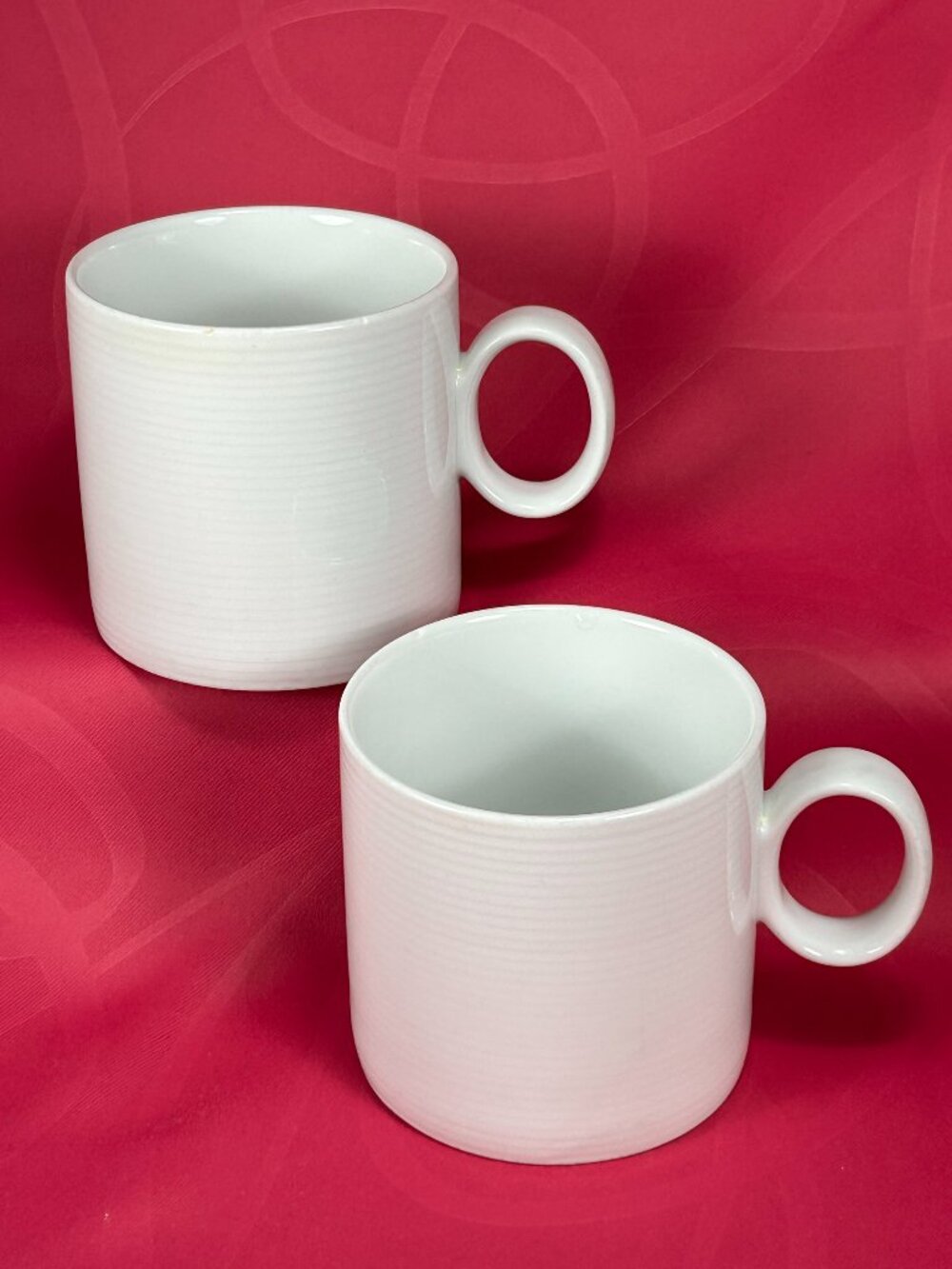 set of 2 Rosenthal Germany Thomas coffee mugs